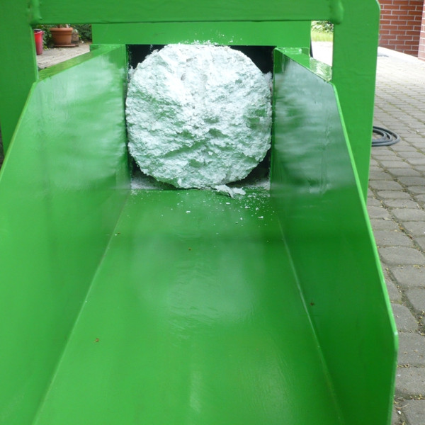 Kompaktor EPS do prasowania odpadów styropianowych w bloki - urządzenie do recyklingu pianki